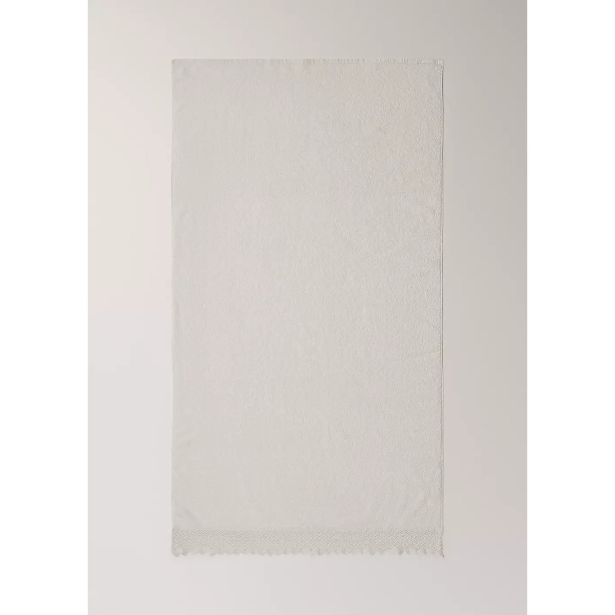 Drap de bain 100 % coton dentelle écru, MANGO HOME