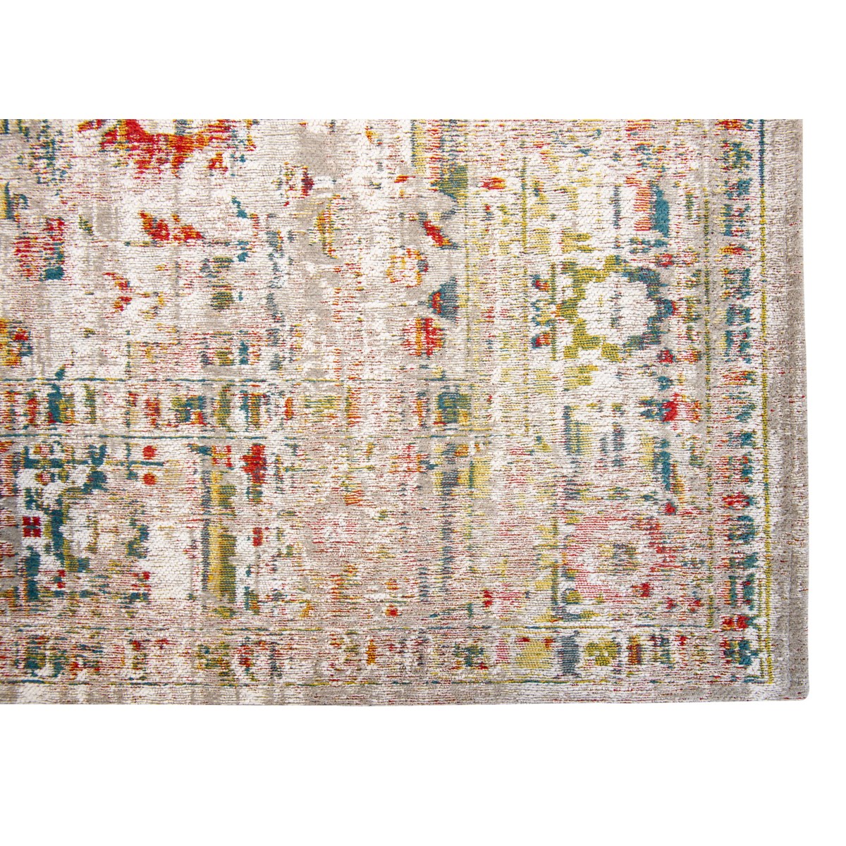 Tapis salon et chambre tissé plat style orient TURKISH DELIGHT beige, NOVATREND