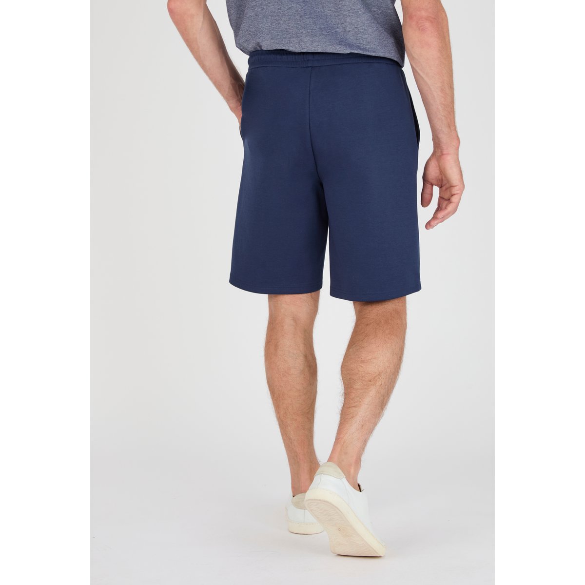 Short en maille interlock bleu marine, DAMART