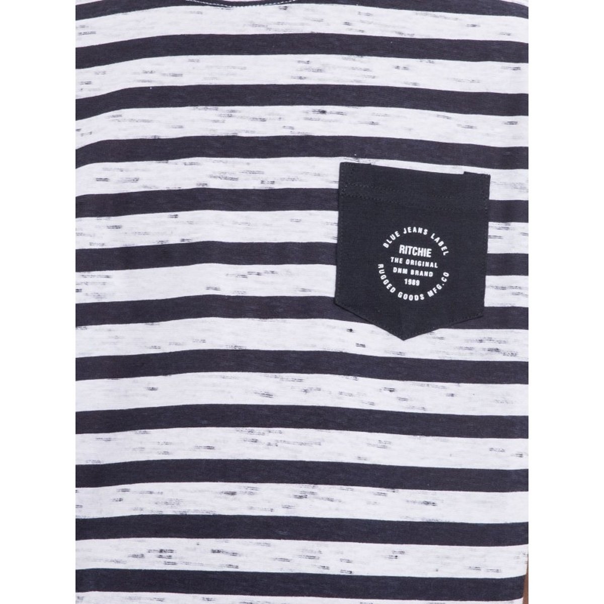T-shirt Col Rond Coton Noutar bleu marine, RITCHIE