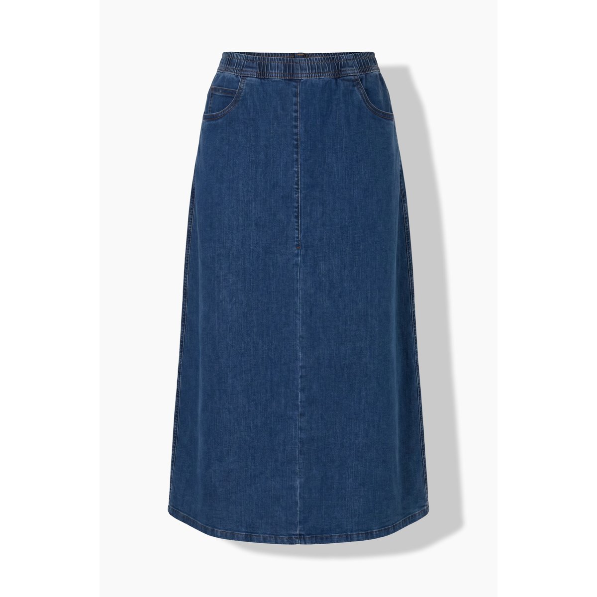 Jupe en jean jean bleu foncé, ULLA POPKEN