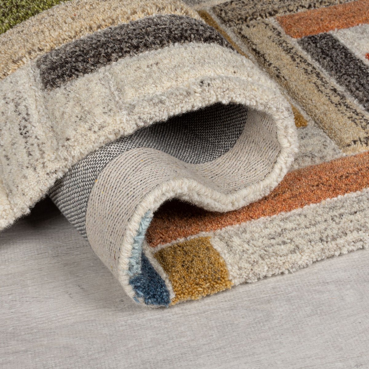 Tapis en laine de couloir RUSSO multicolore, FLAIR RUGS