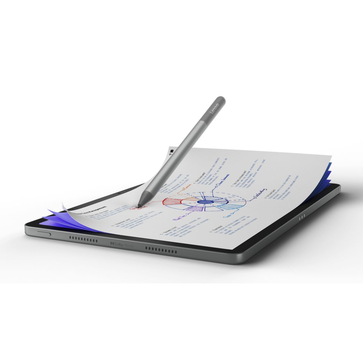Tablette Android Idea Tab 128Go + Stylet gris, LENOVO