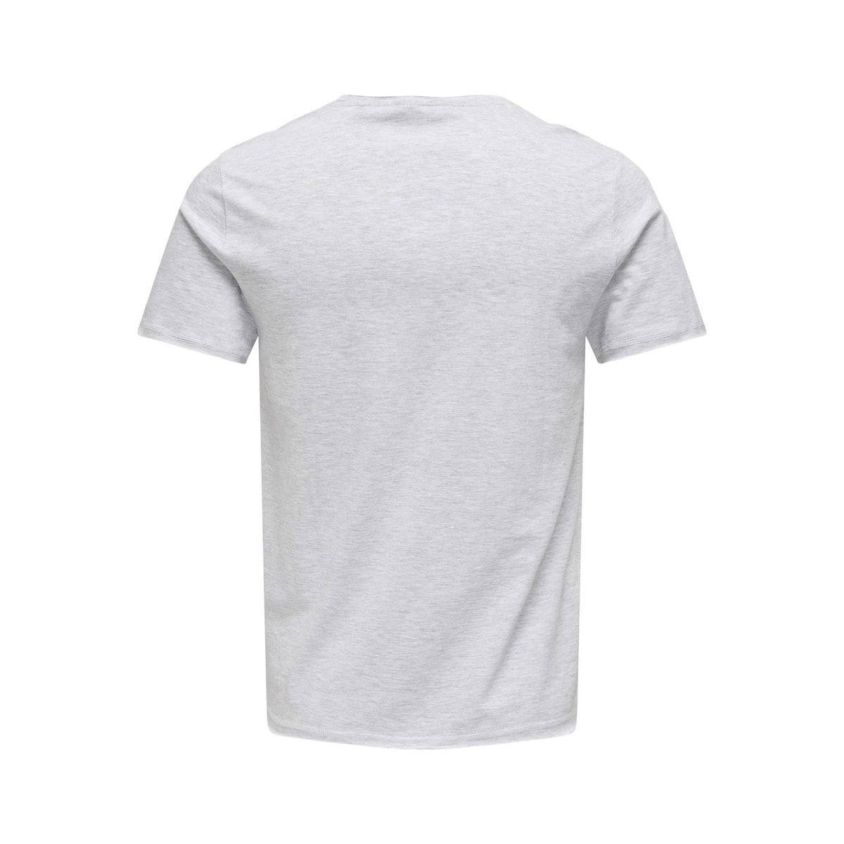 Tee Shirt Col Rond Uni, Manches Courtes white, ONLY & SONS