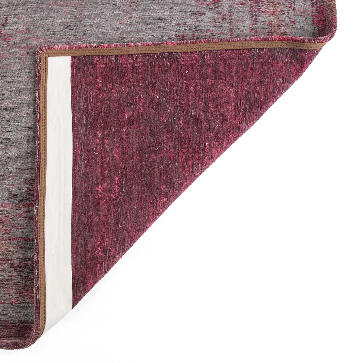 Tapis intérieur/extérieur tissé plat PINKY rouge, NOVATREND