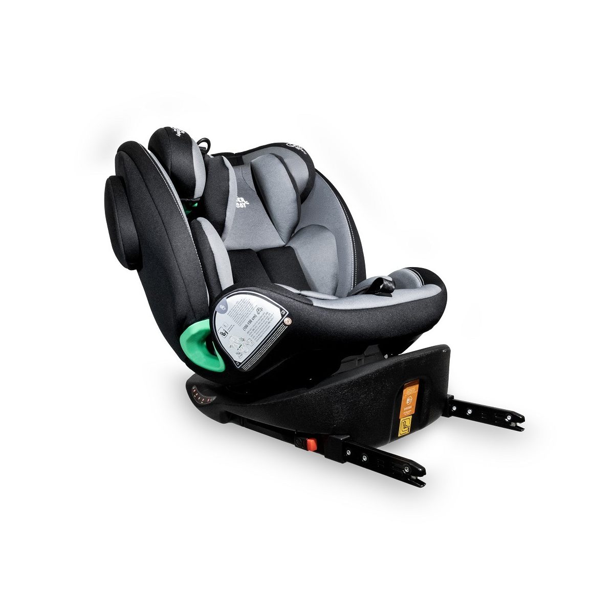 Siège auto Pax - gris - sécurité enfant en voiture multicolore, INTERBABY
