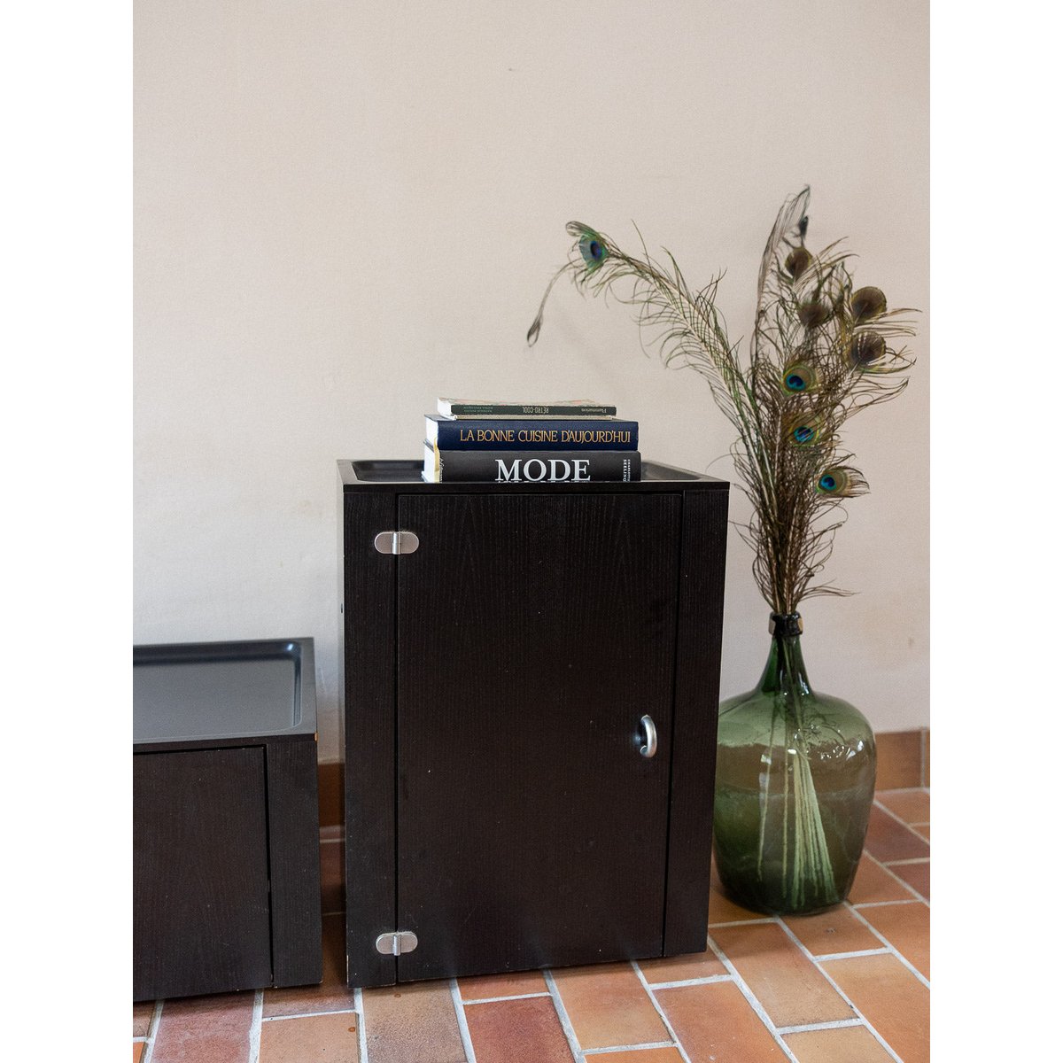 Meubles de rangement style contemporain Gustave N°1621 - Bon état noir, DEBONGOUT