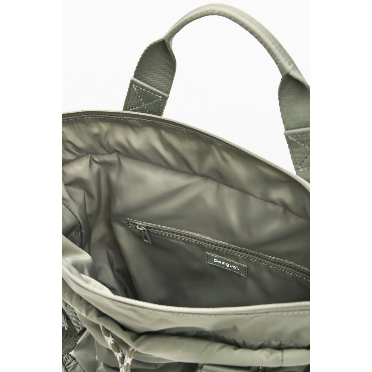 Sac à dos multiposition moyen vert, DESIGUAL