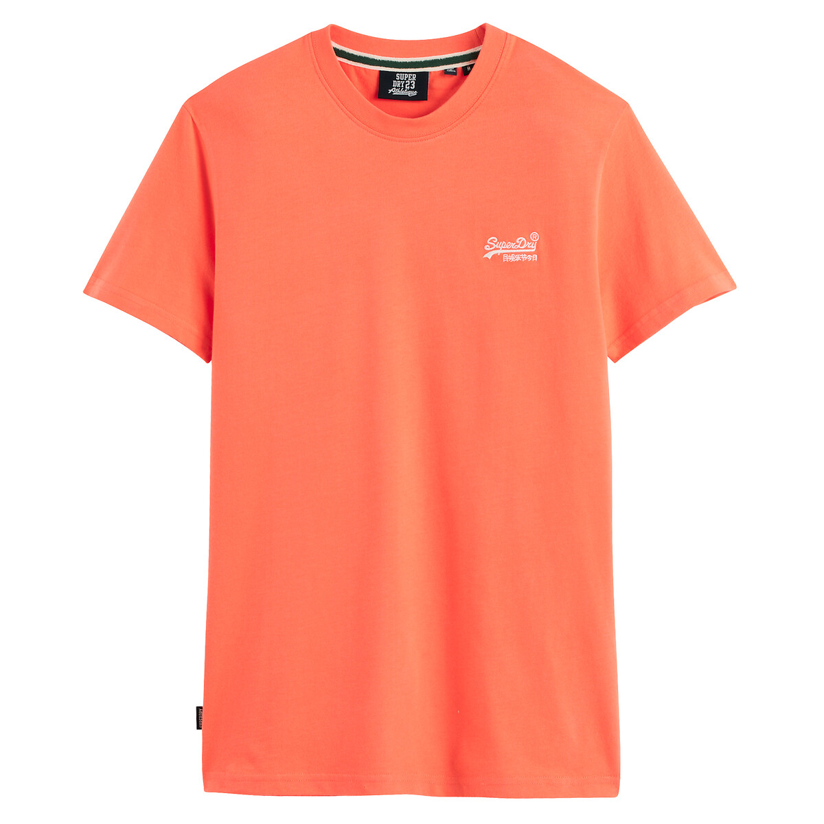 T-shirt col rond Vintage Logo corail, SUPERDRY