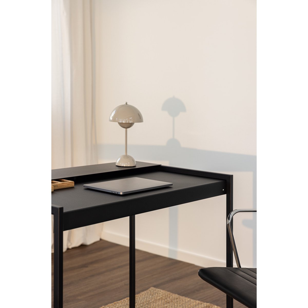Bureau DONNA noir, METALLBUDE