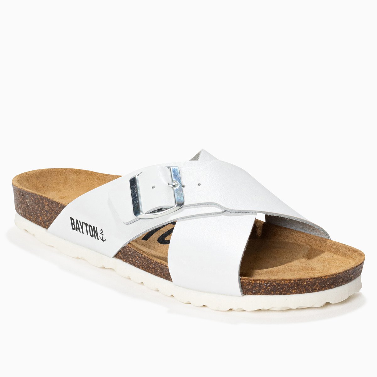 Sandales ERA blanc, BAYTON