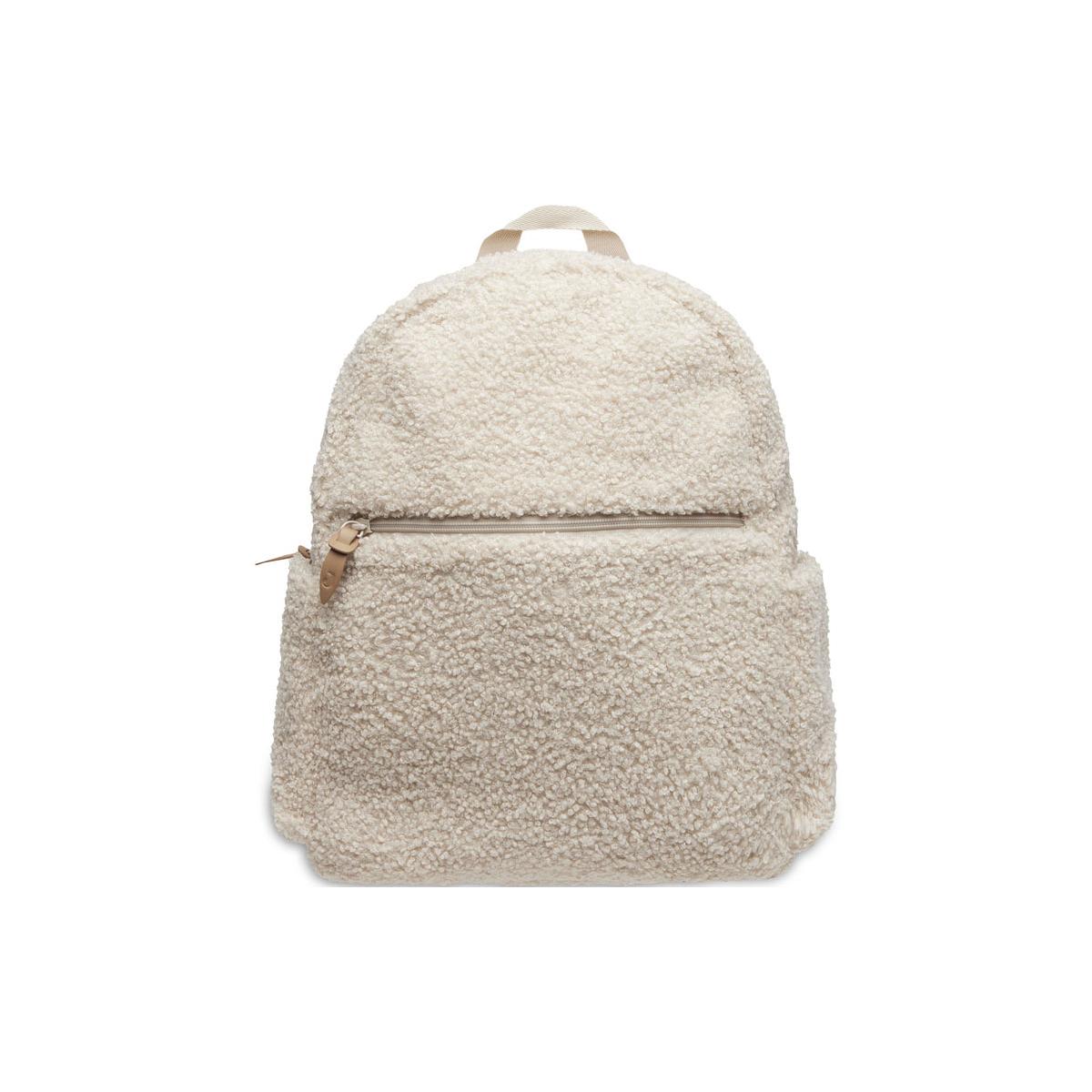 Sac à dos à langer Boucle ecru, JOLLEIN