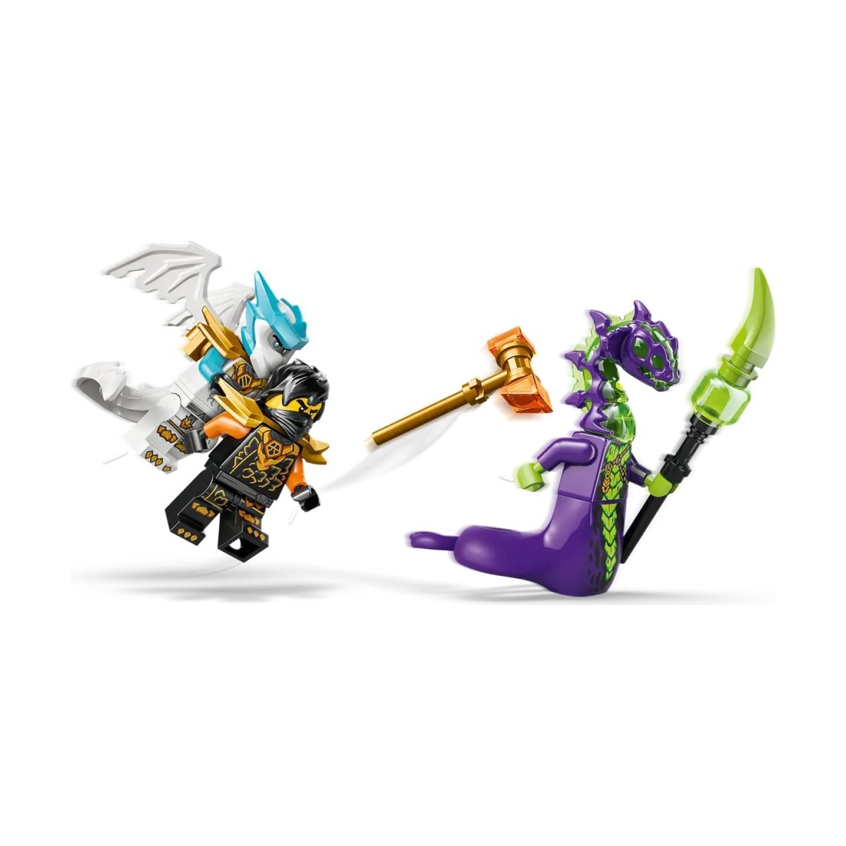Ninjago La mission du robot Cole et du dragon Zane multicolore, LEGO