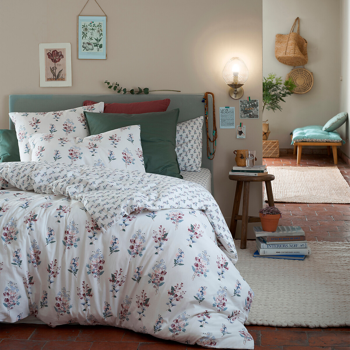 Applique ottone e vetro striato, Ari trasparente, LA REDOUTE INTERIEURS