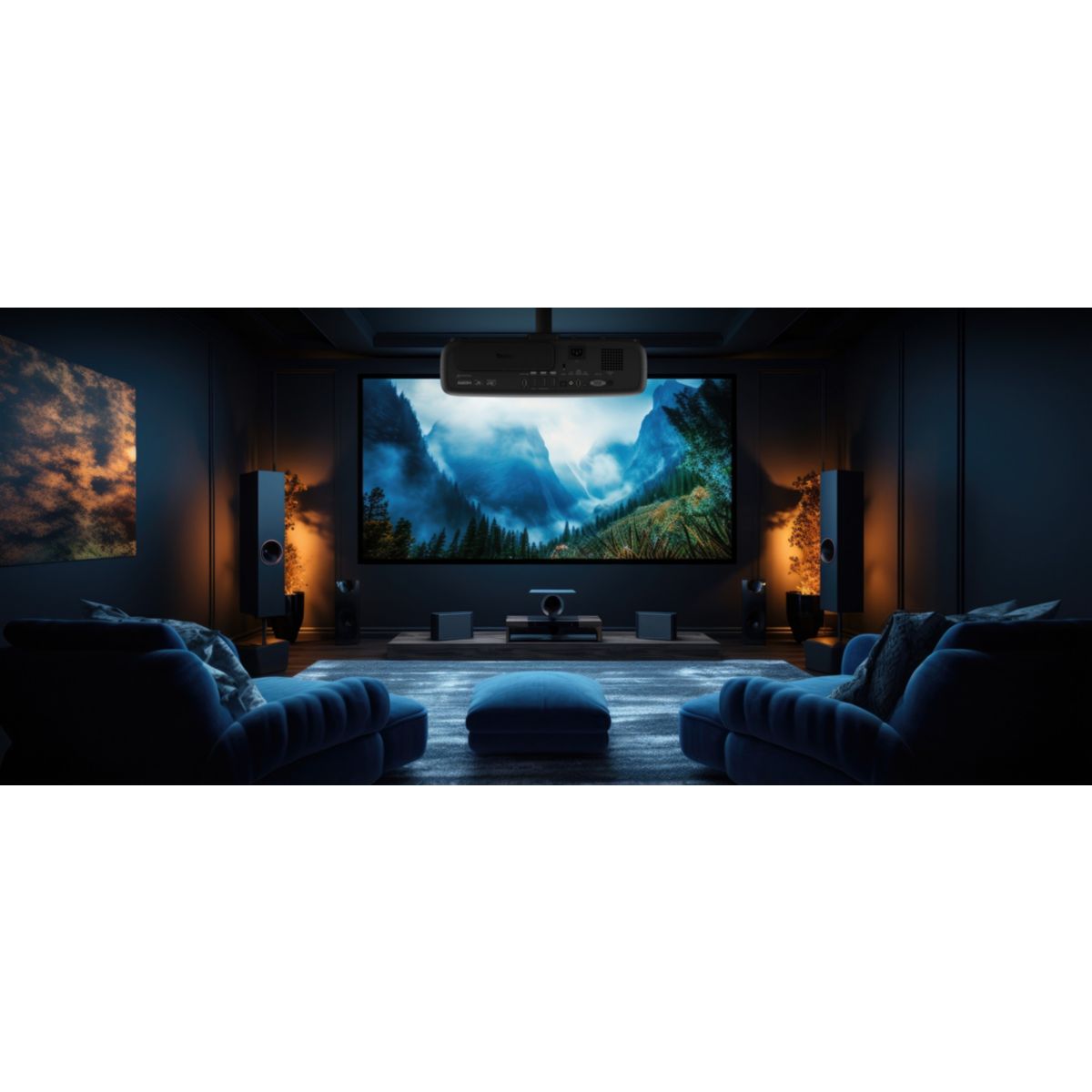Vidéoprojecteur home cinéma W4100i noir, BENQ