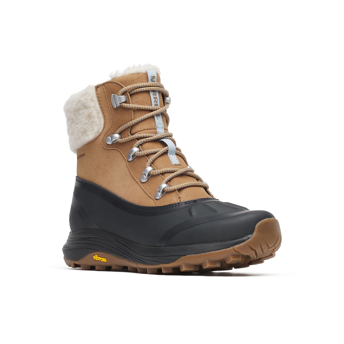 Warme Winterstiefeletten Siren 4 Thermo Lace Waterproof braun, MERRELL