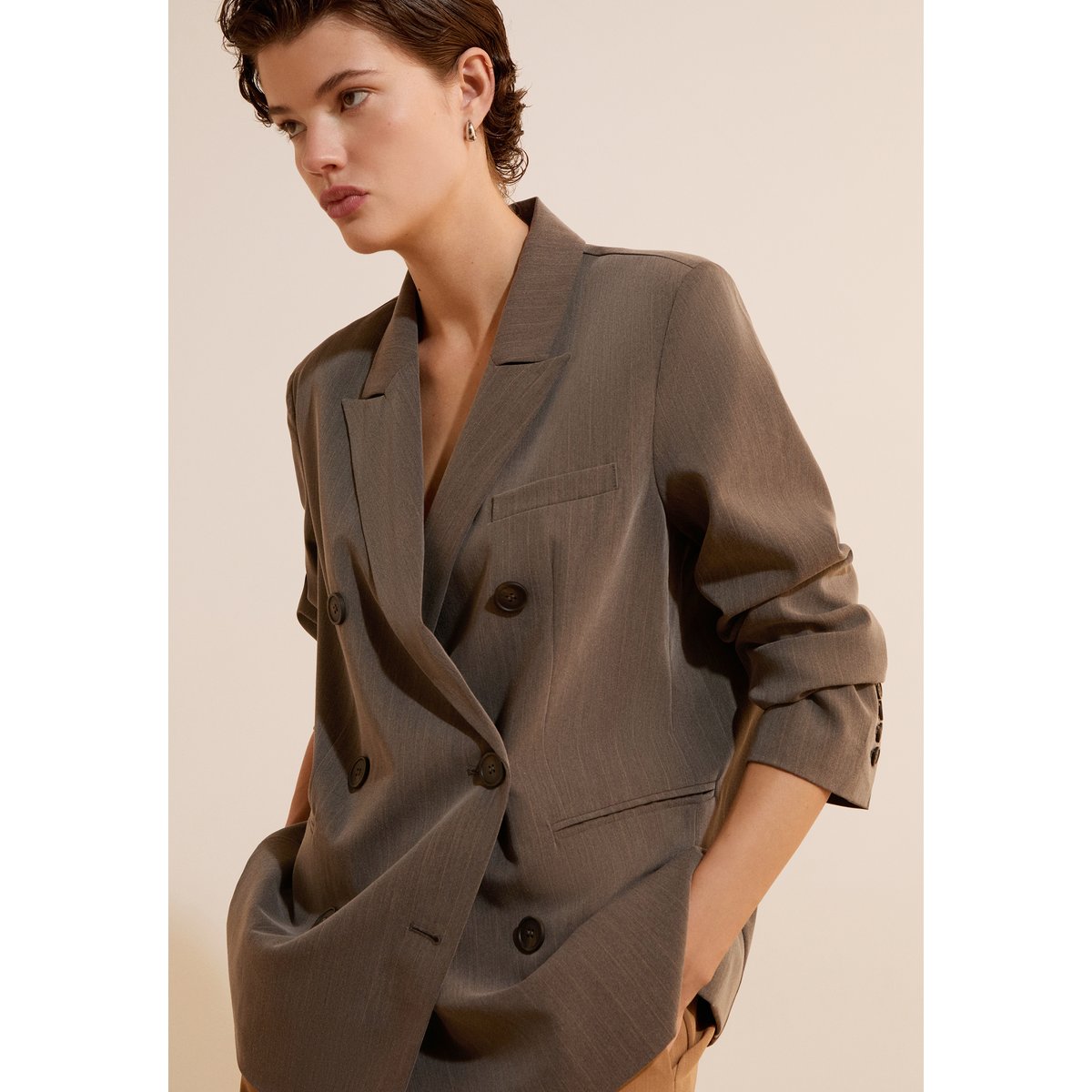 ETAM VESTE TOMBOY RAY - VESTE gris, ETAM
