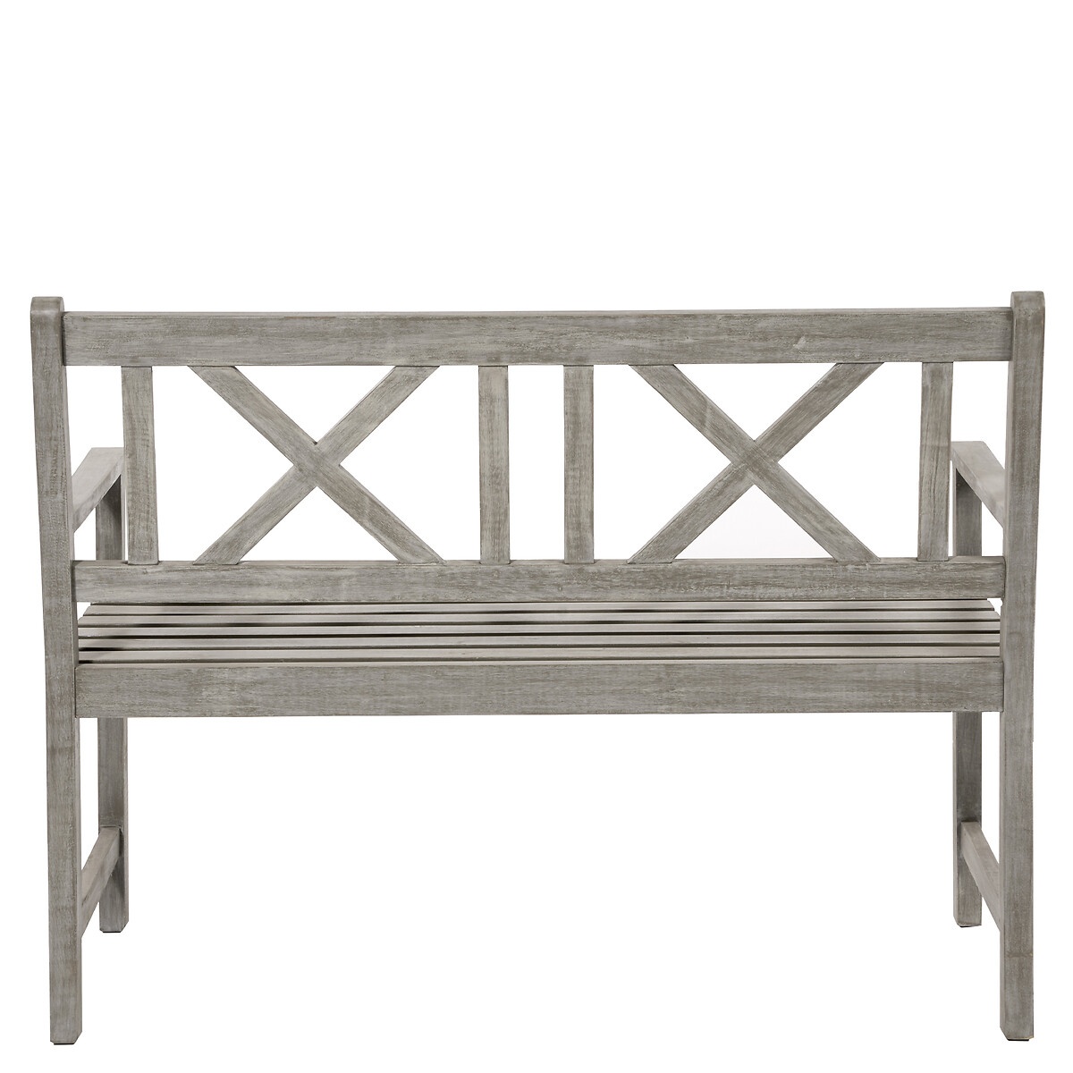 Antique Grey Acacia Wood Bench grey , SO'HOME