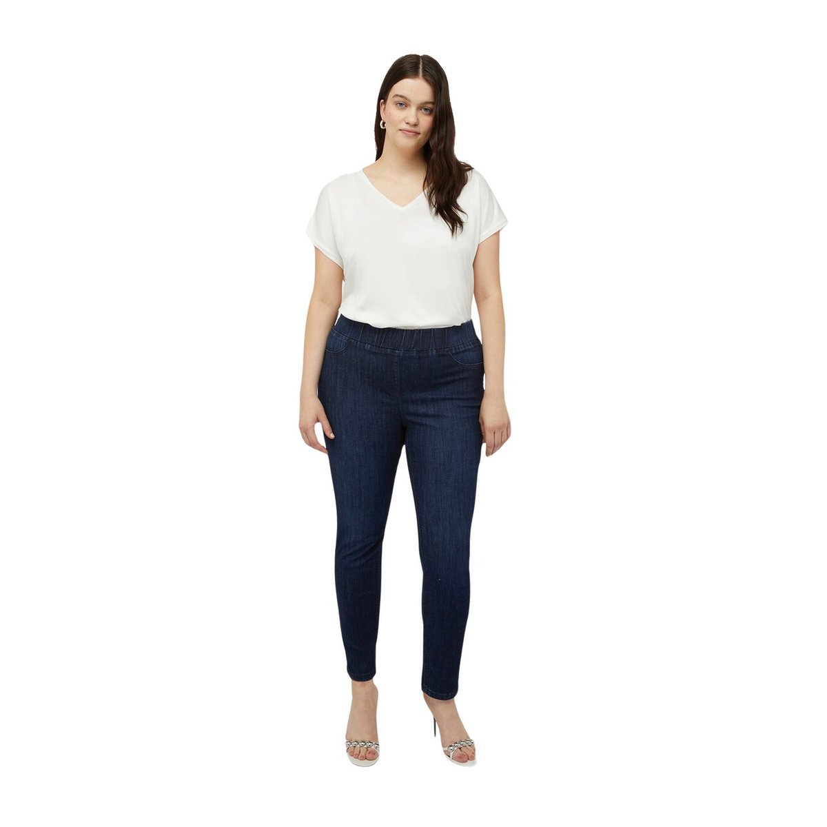 Jegging modèle strass bleu, FIORELLA RUBINO