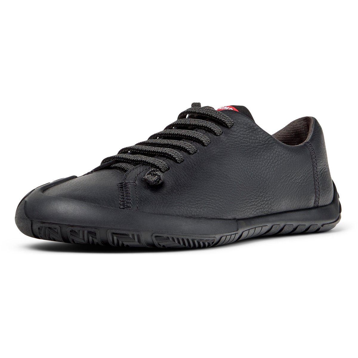 Baskets Peu Path+ Smooth Leather noir, CAMPER