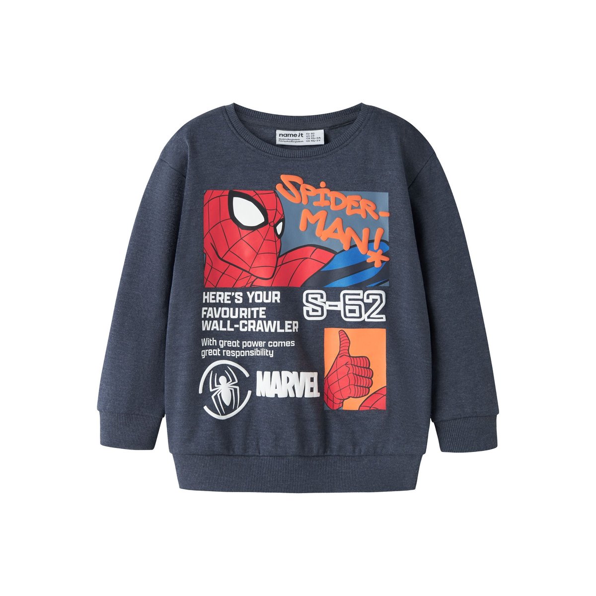Sweat-Shirt bleu - ombre blue1, NAME IT