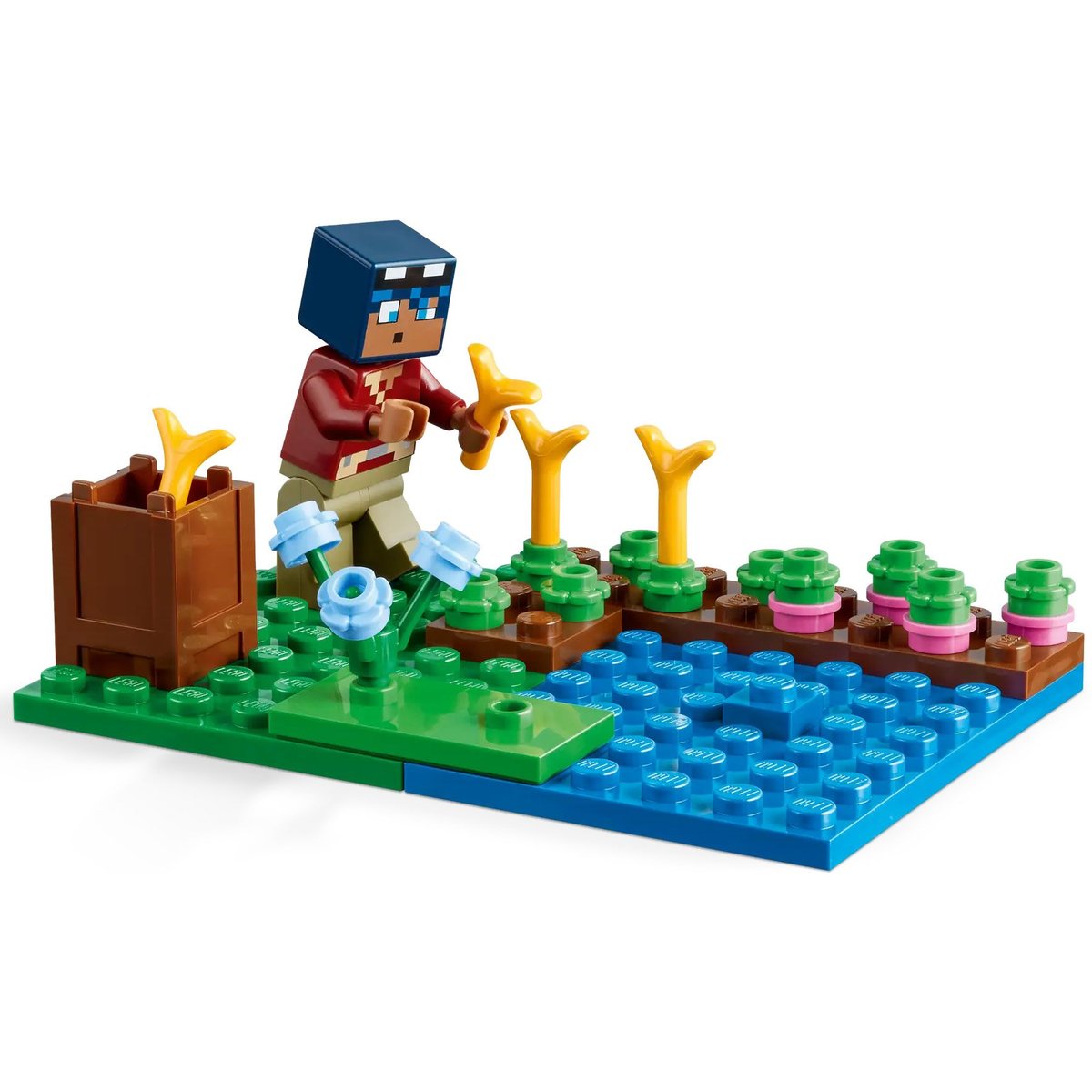 LEGO Minecraft - Maison de la Grenouille (21256) : Aventure et Créativité multicolore, LEGO