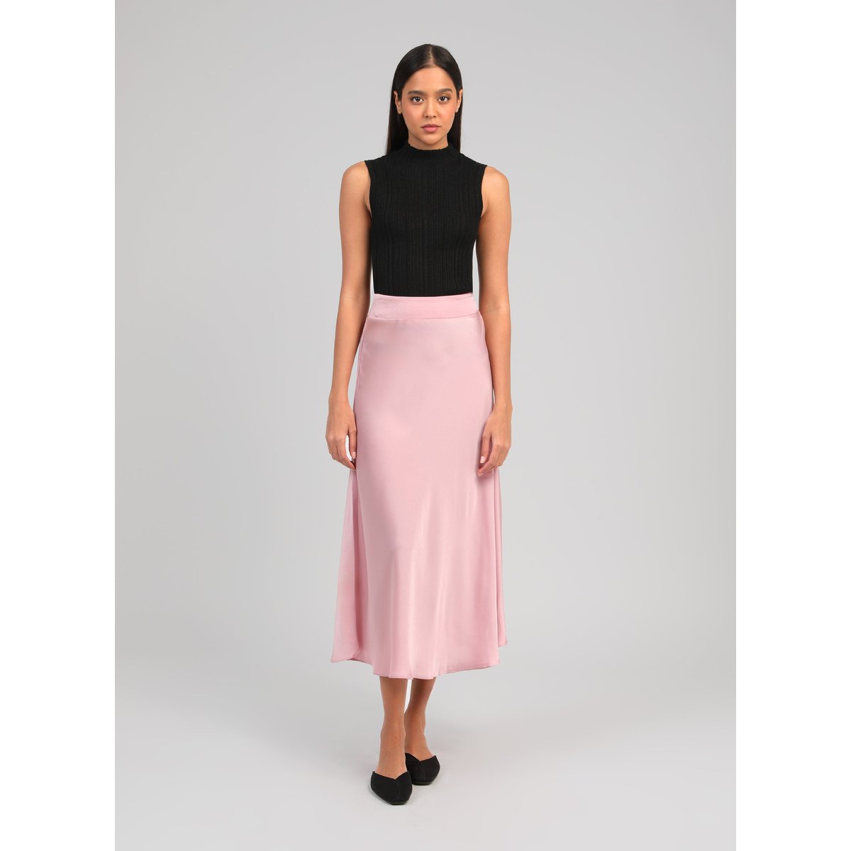 Jupe Longue JAKIA rose, AN'GE
