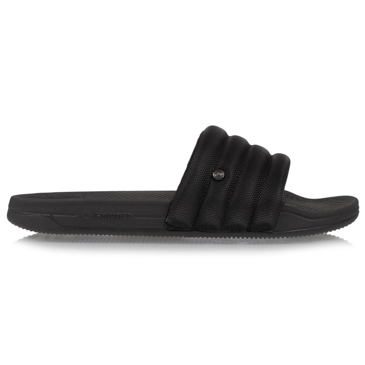 Mules claquettes souples, légères, résistantes à l'affaissement et durable. noir, ISOTONER