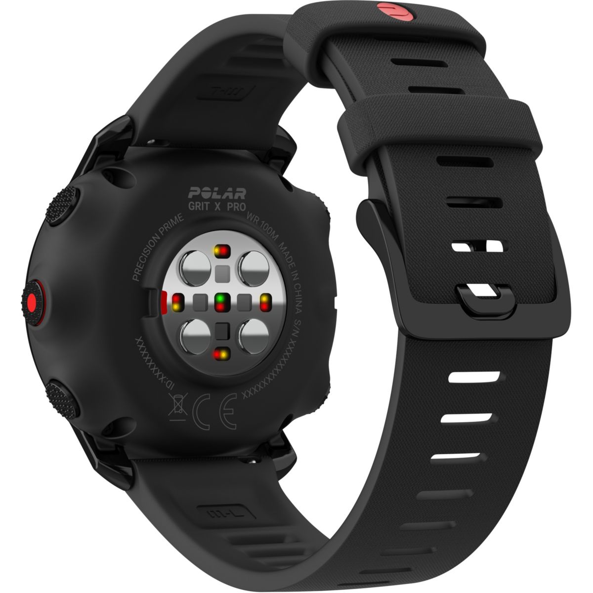 Montre sport GRIT X PRO Black Sapphire M/L noir, POLAR