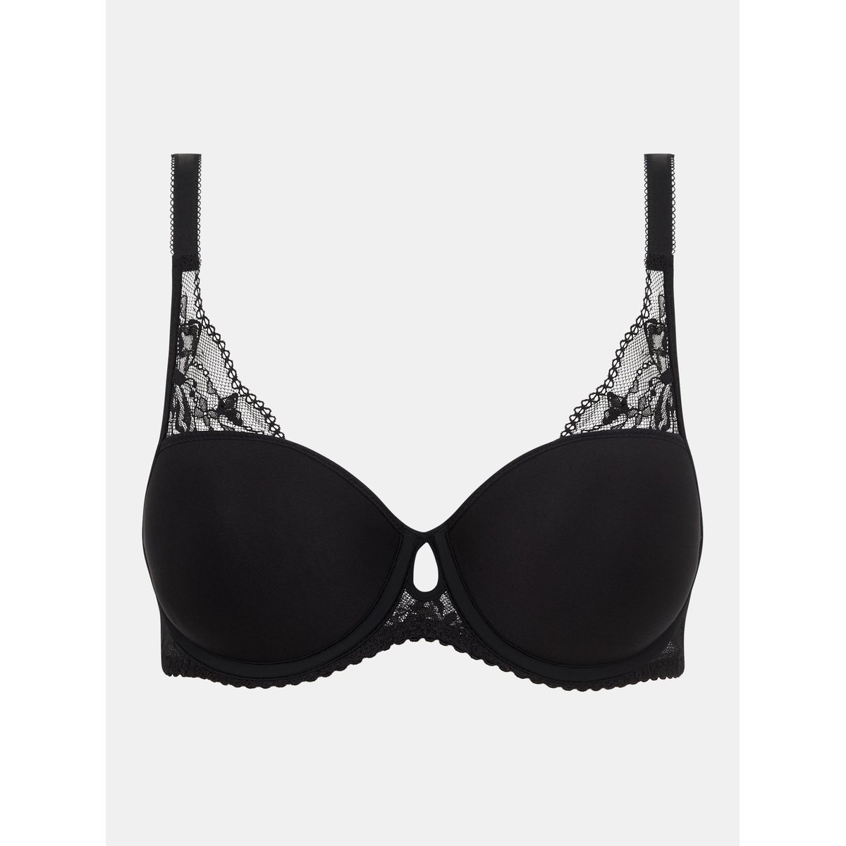 Soutien-gorge corbeille mémoire de forme KISS noir, CHANTELLE PULP
