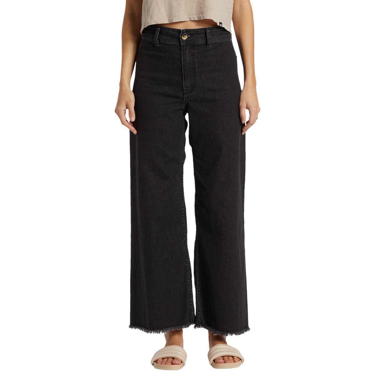 Pantalon ample FREE FALL noir black rinse, BILLABONG