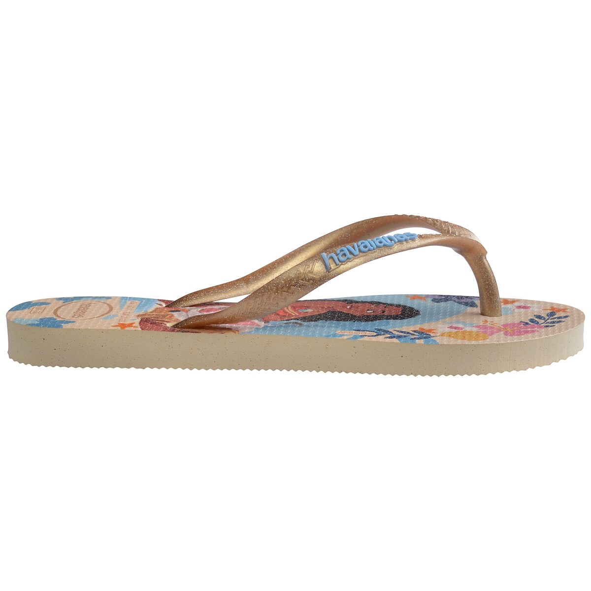 Infradito HAV KIDS SLIM PRINCESS beige, HAVAIANAS