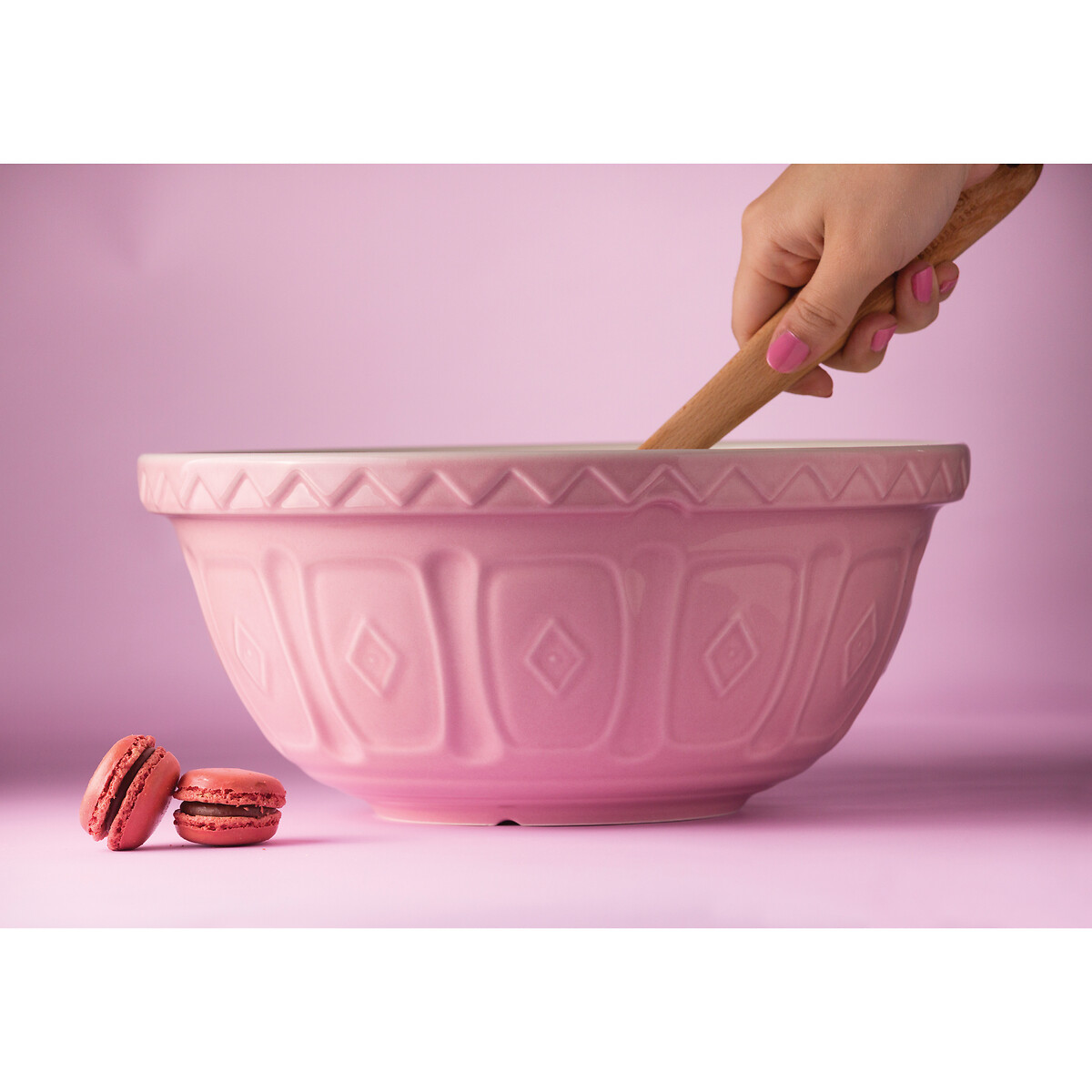 29cm Colourmix Mixing Bowl in Pink pink, MASON CASH
