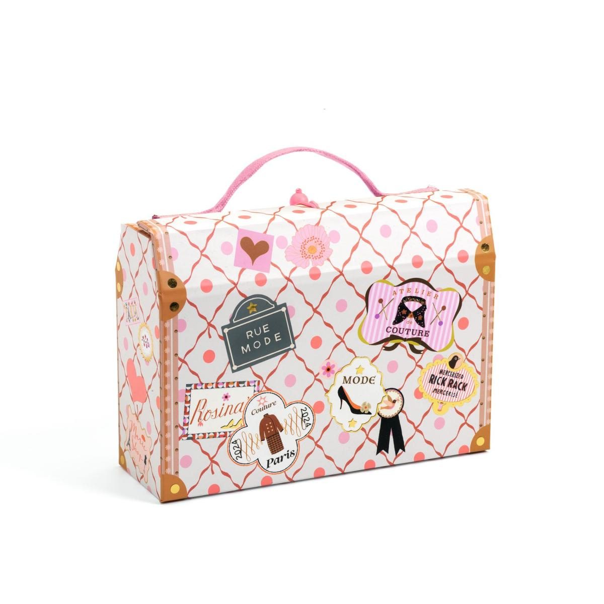 Valise papeterie Tinou - La mode couleur unique, DJECO