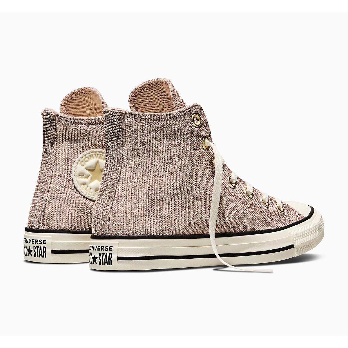 Baskets CHUCK TAYLOR ALL STAR SHINY HEATHERED CANVAS bois de rose, CONVERSE