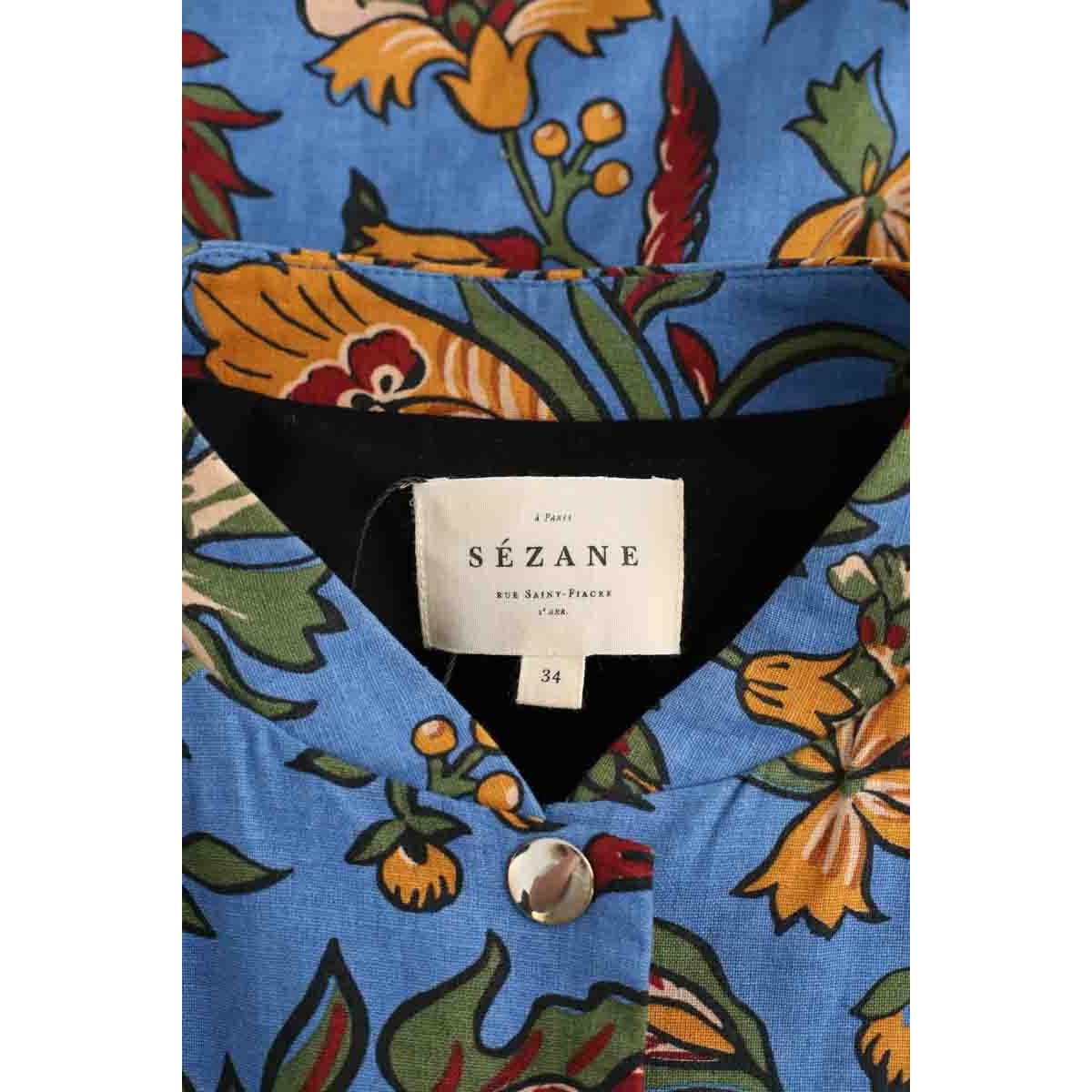 Veste - Très Bon État bleu, SEZANE