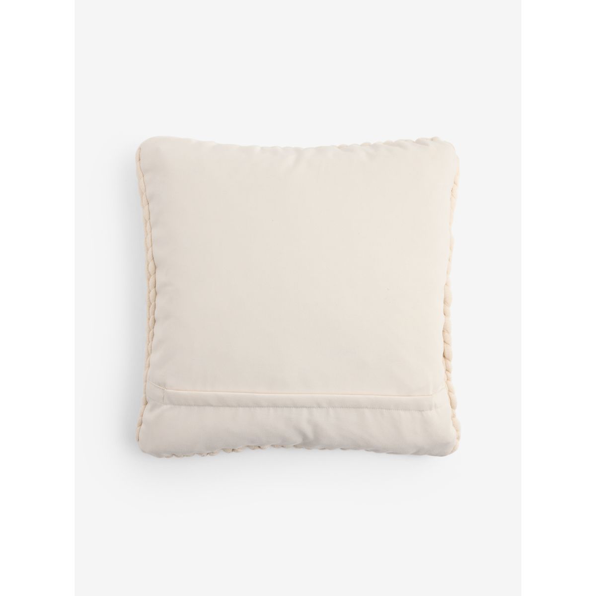 Coussin à fleurs et crochet épais naturel, NEXT