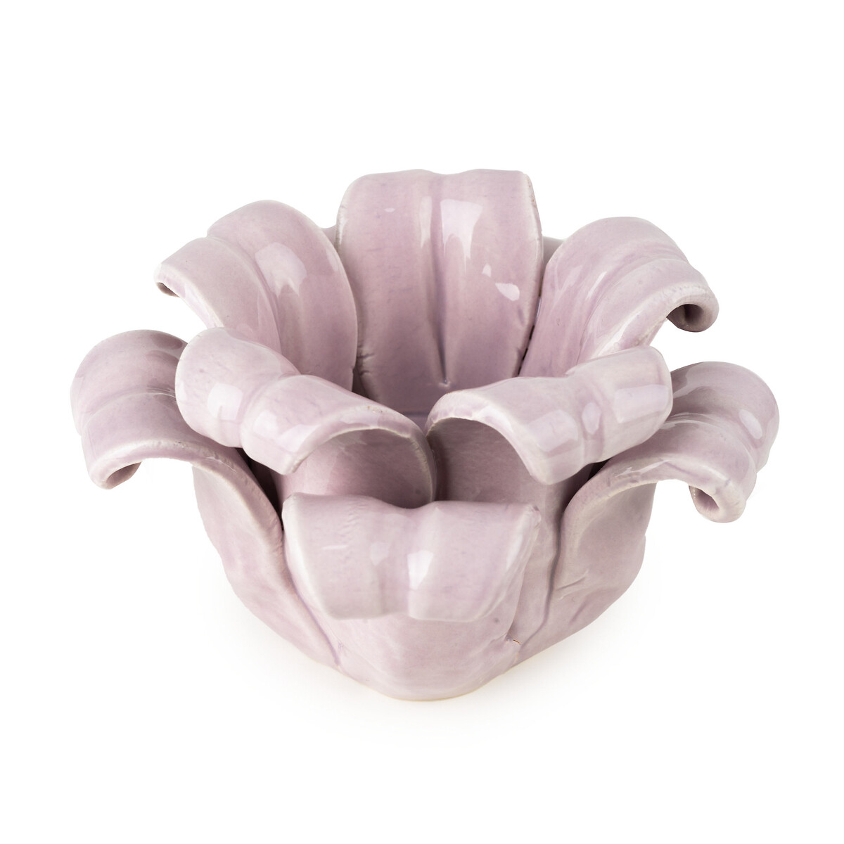 Iris Flower Tealight Holder purple, SO'HOME