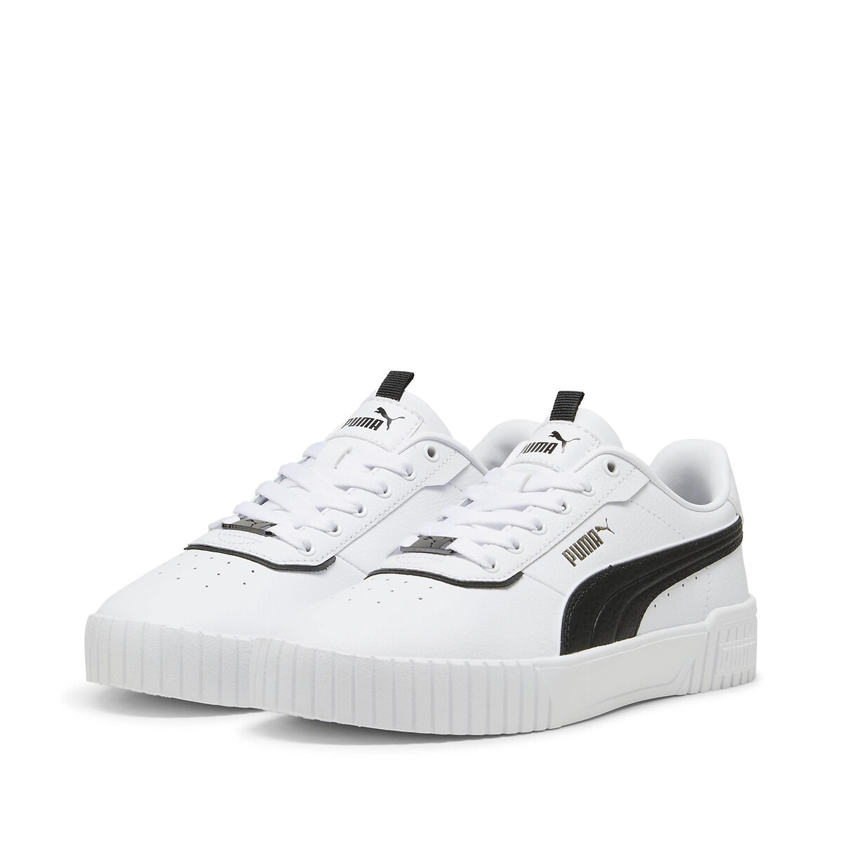 Sneakers Carina 2.0 Lux wit/zwart, PUMA