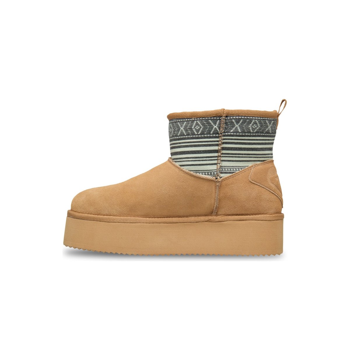Bottes en suède ASEVAK. beige natural, ROXY