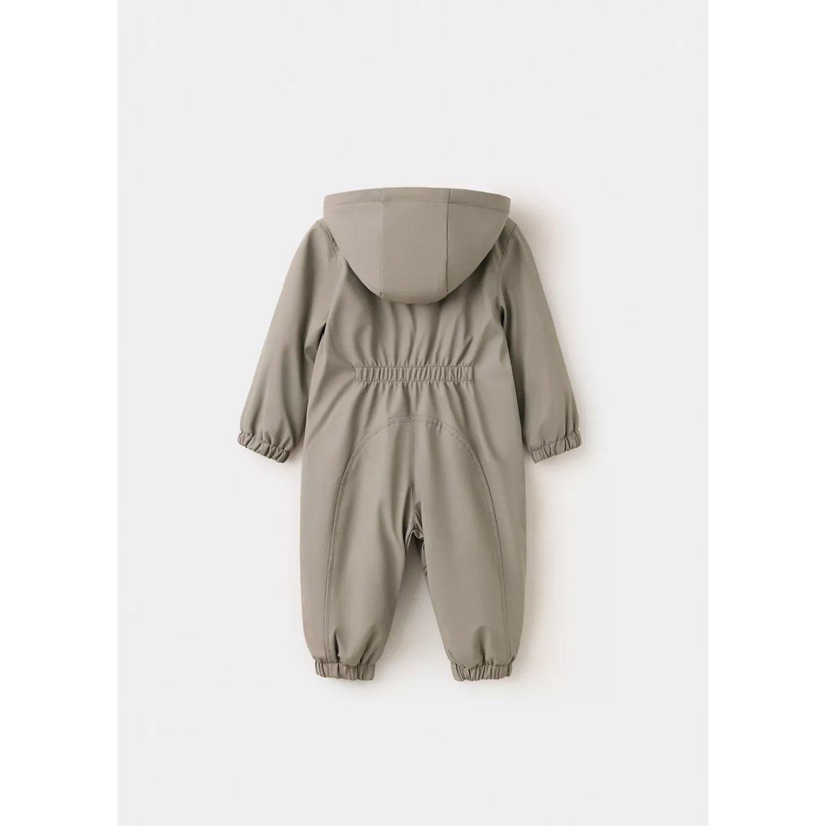 Combi-pilote matelassée déperlante marron moyen, MANGO BABY