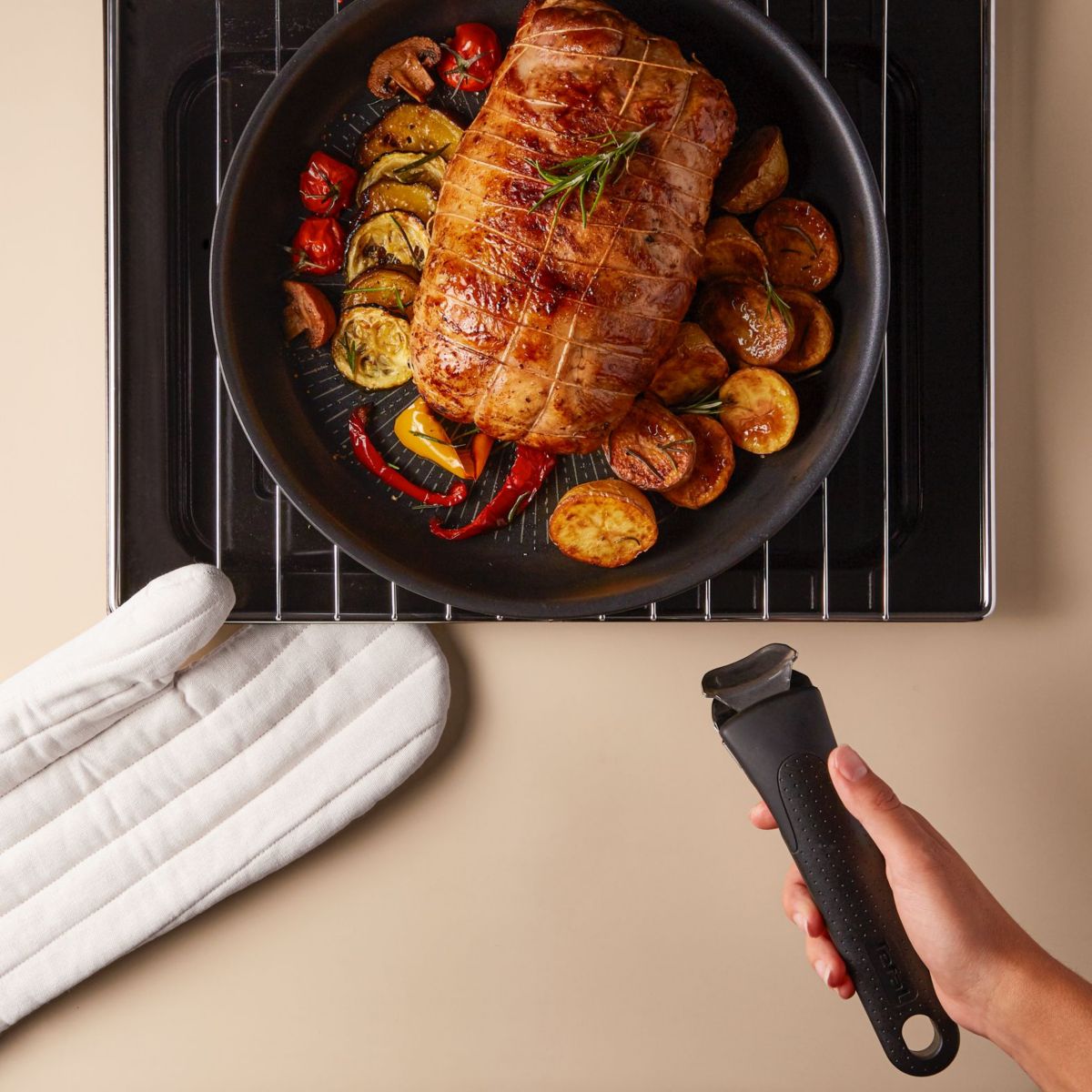 Casserole Ingenio Eco Resist 16 cm noir, TEFAL