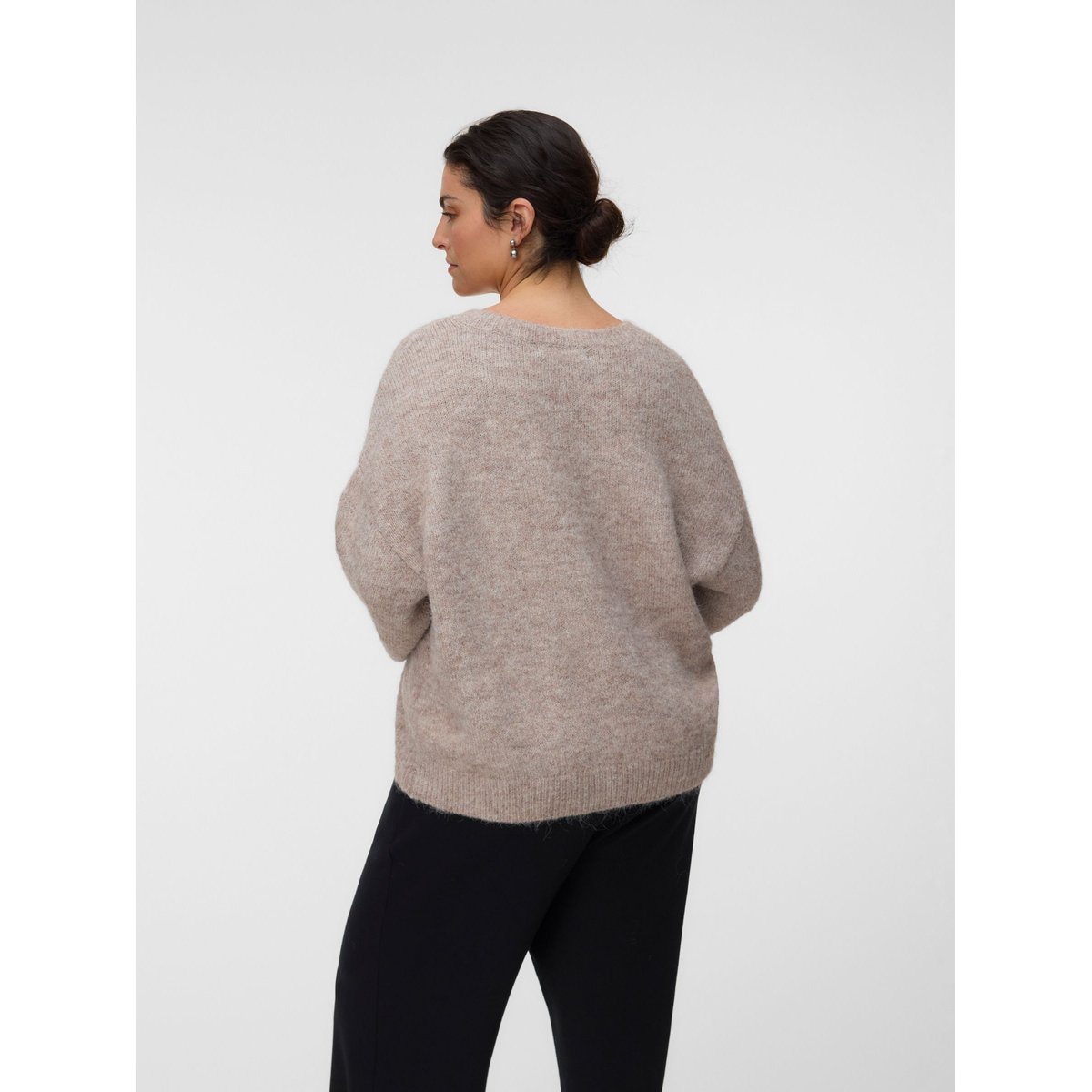 Pull En Maille silver mink, VERO MODA