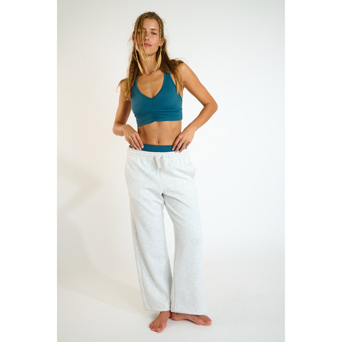 Jogging Plank - WELLJOY gris chiné, BANANA MOON