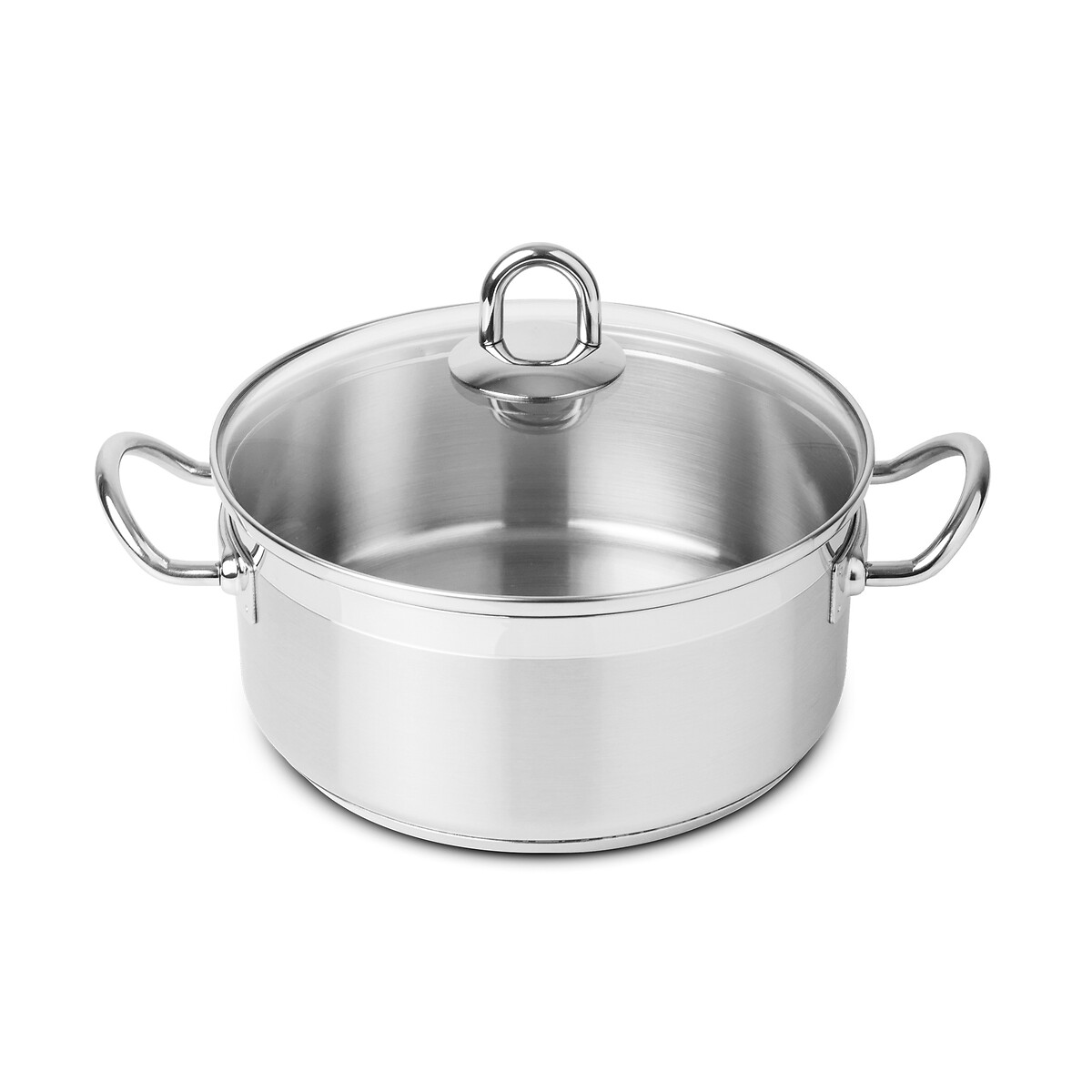 Trem de cozinha Nautilus Glass (5 peças), SILAMPOS inox, SILAMPOS
