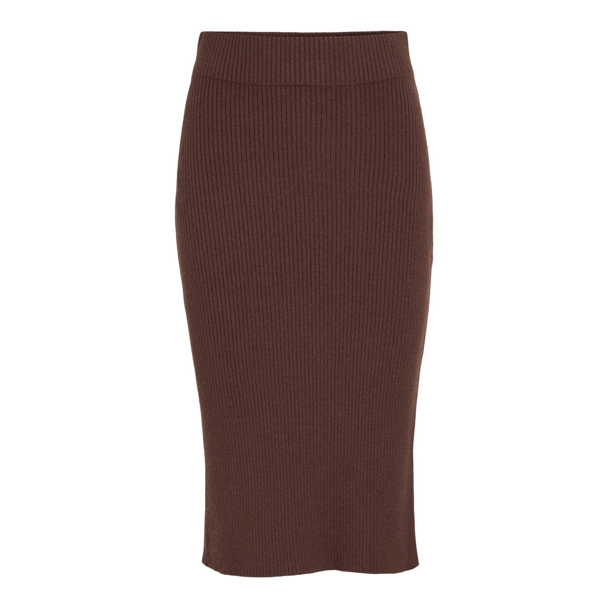 Jupe Mi-Longue marron - coffee bean1, VILA