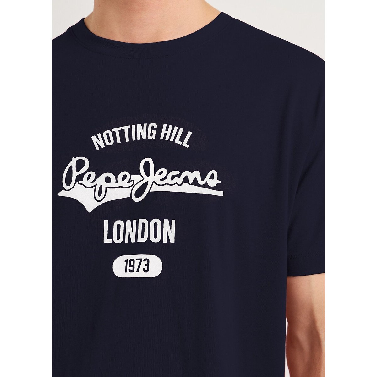 Camiseta de manga corta, JIMMY azul marino, PEPE JEANS