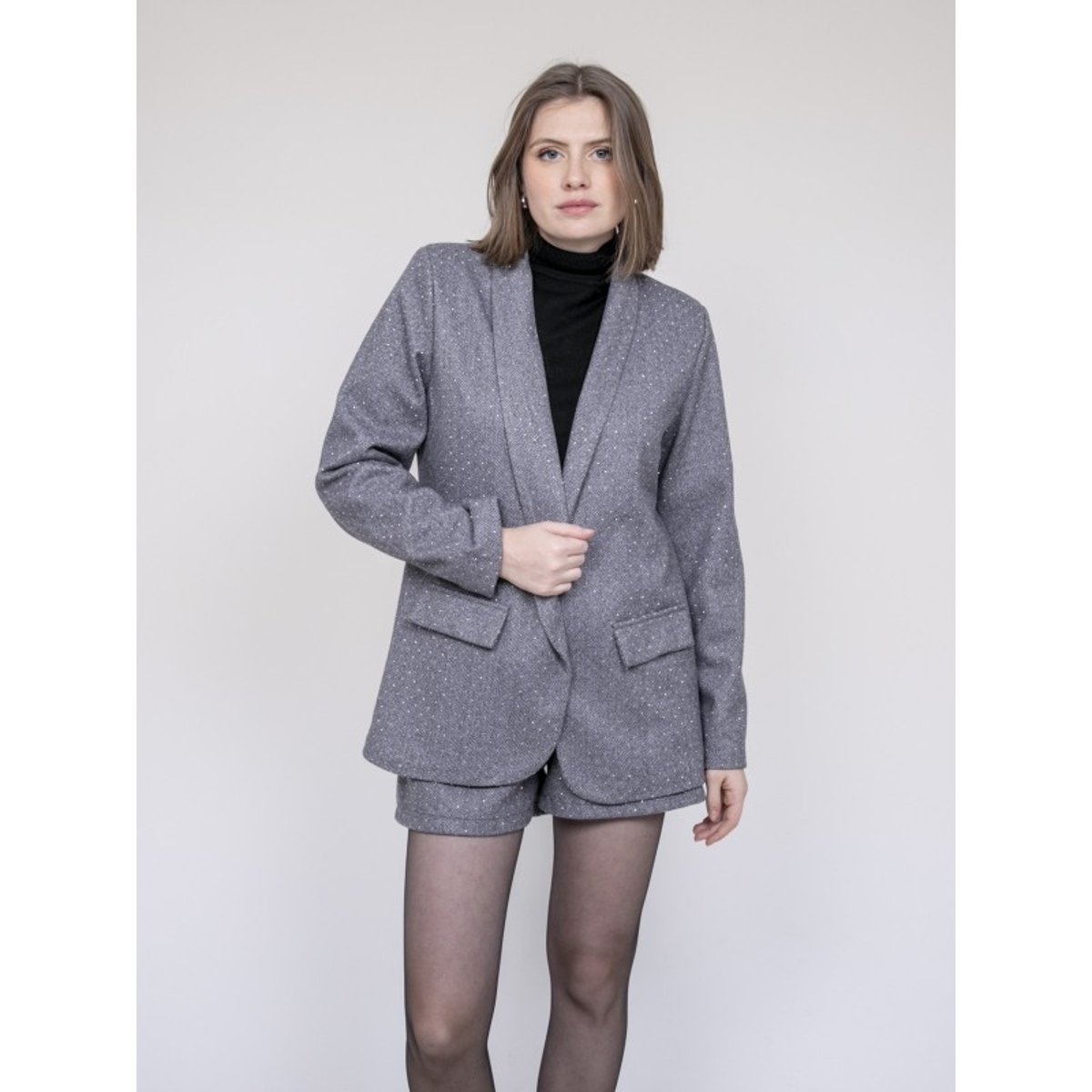 Blazer à Strass Ulisia gris, DONA LISA