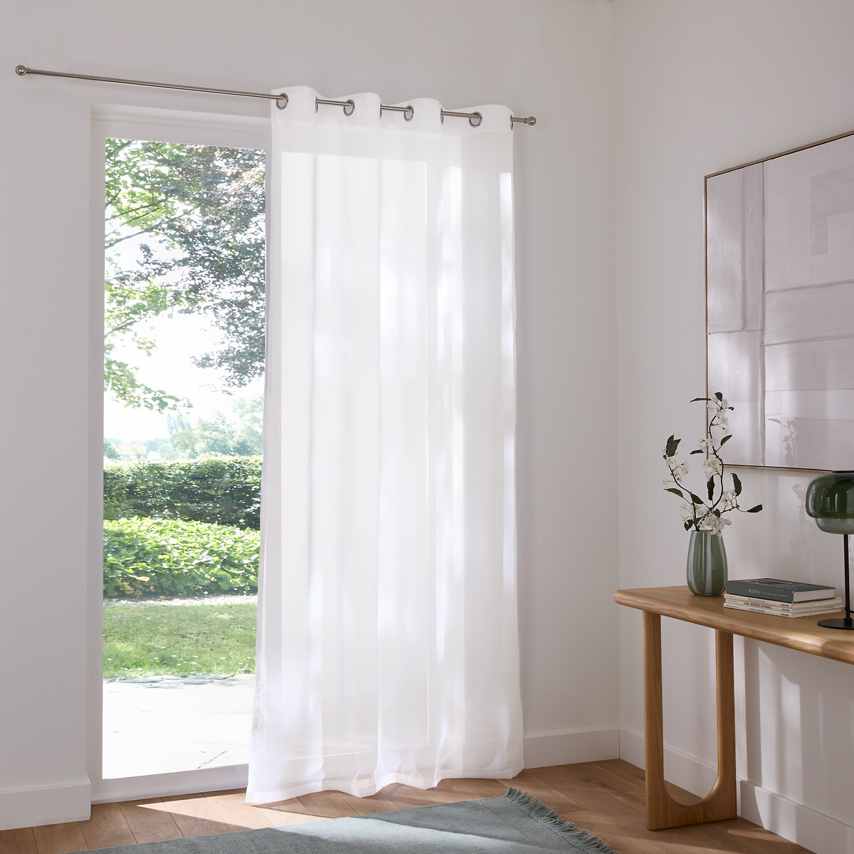 Voilage oeillets, Limpo blanc, SO'HOME
