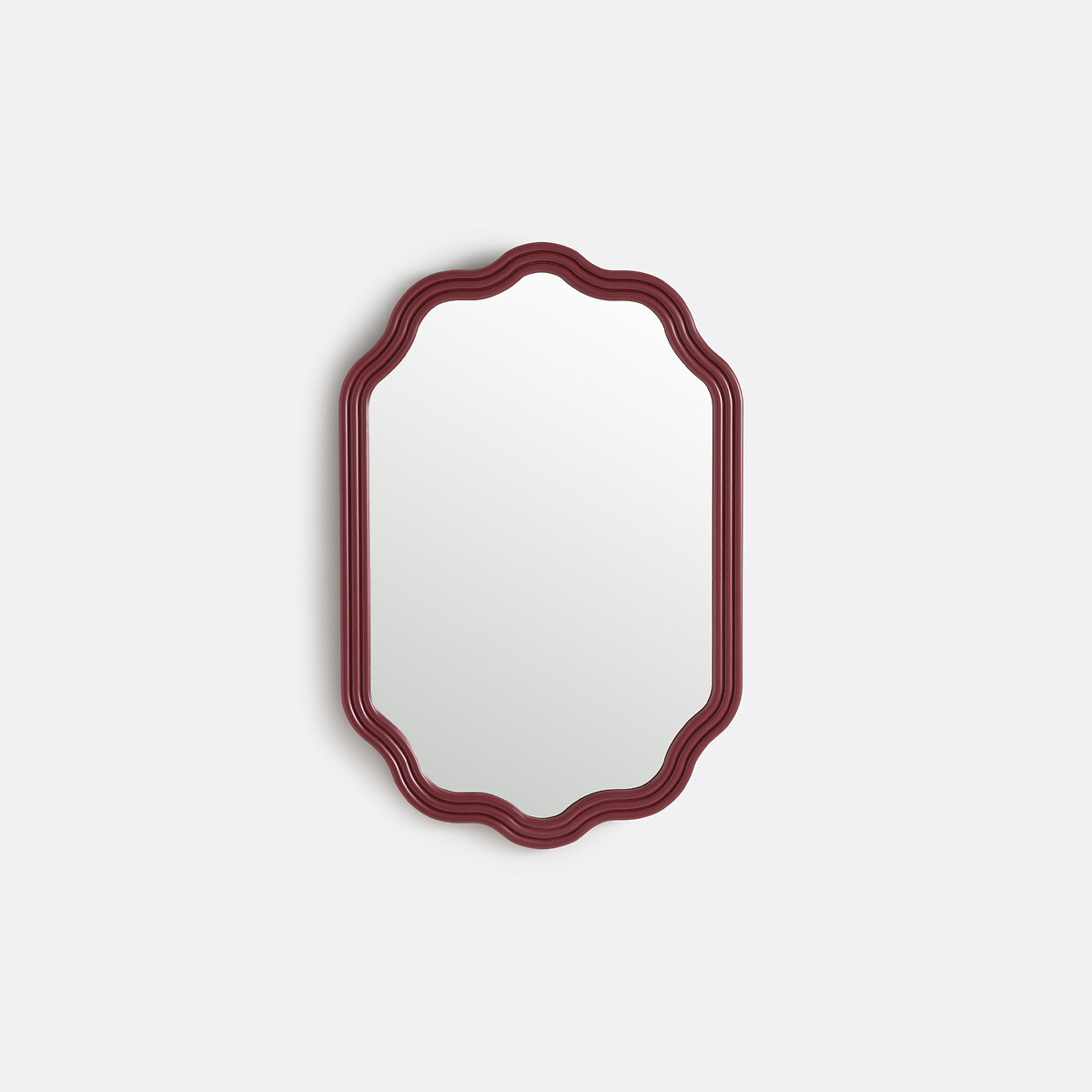 Miroir forme fleur, 40x60 cm, Bloma rouge foncé, LA REDOUTE INTERIEURS